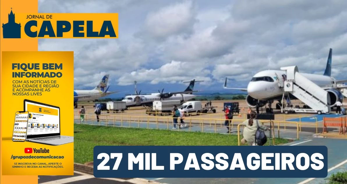Aeroportos regionais devem movimentar 27 mil passageiros nos feriados da Páscoa e Tiradentes