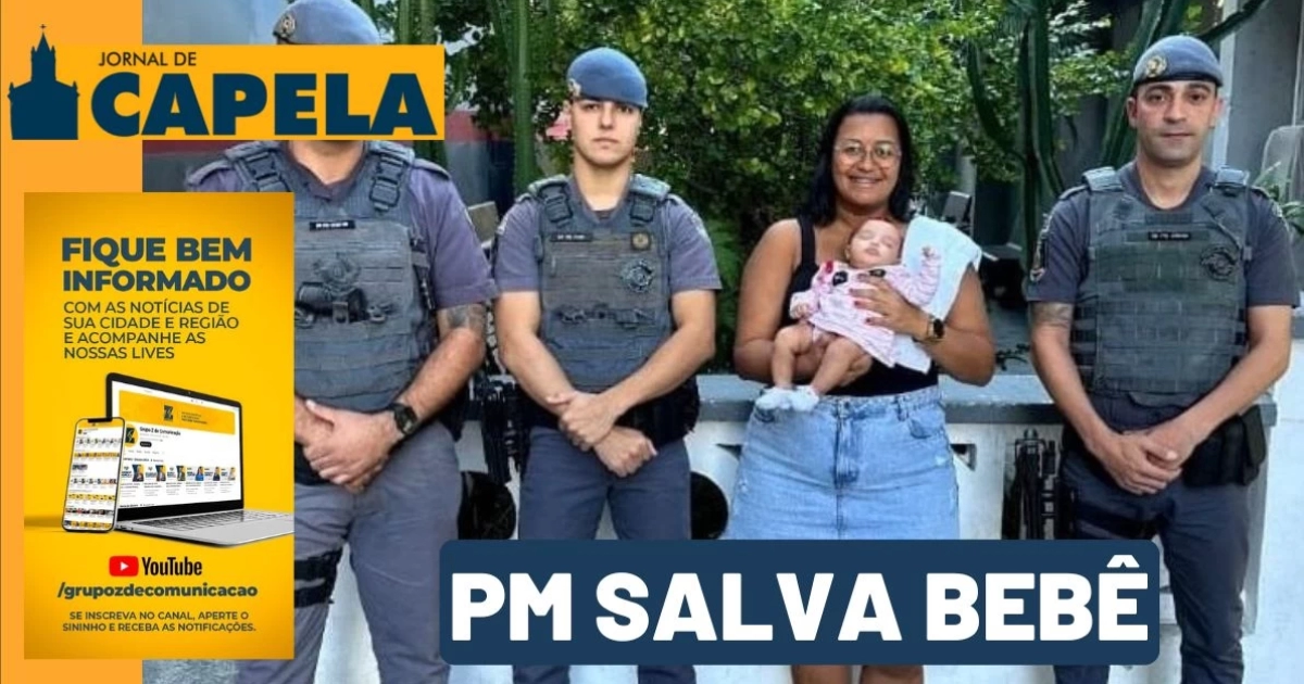 Em 10 Dias Pm De Sp Salva Bebê De 1 Mês Duas Vezes Em Santos Jornal