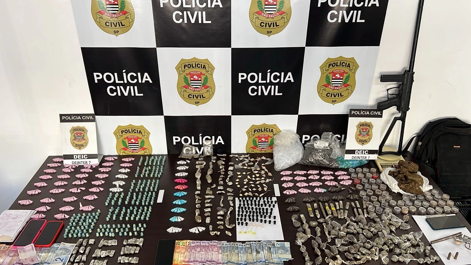 Policiais Civis de Sorocaba prendem integrantes de organização criminosa em Capela do Alto
