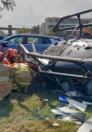 Anac investiga se helicóptero que colidiu fazia transporte clandestino
