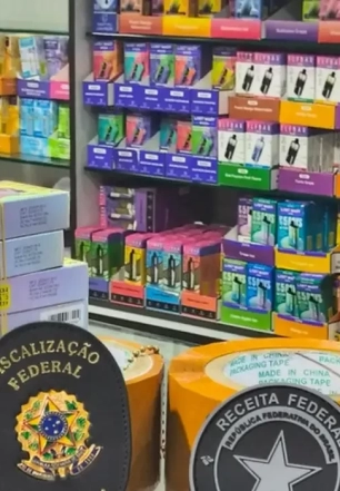 Anvisa e Receita Federal apreendem 25 mil cigarros eletrônicos