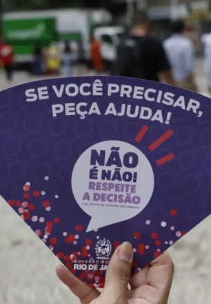 Campanha “Não é não!” conscientiza população sobre assédio no carnaval