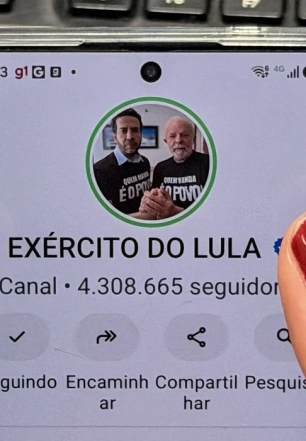 Campanha registra canal Exército do Lula na Justiça Eleitoral
