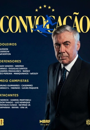 Com a presença de Neymar, Ancelotti convoca seleção para a Copa