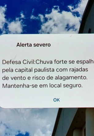 Do alerta à chuva: veja como funciona o Cell Broadcast e o que fazer em temporais em SP