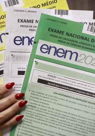 Enem 2025: divulgados gabaritos e cadernos de provas do 2º dia