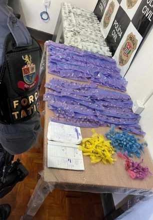 Força Tática prende suspeito de tráfico durante patrulhamento em São Miguel Arcanjo