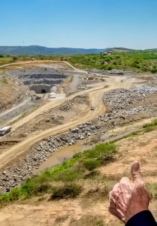 Lula inaugura túnel de transposição das águas do São Francisco no RN