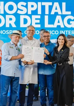 Lula visita primeiro hospital oncológico interestadual do país
