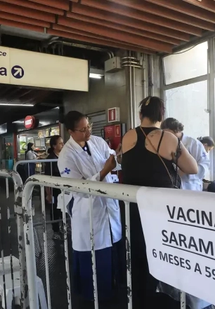 Ministério da Saúde reforça chamamento para vacina contra o sarampo