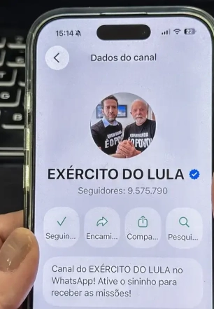 Ministro do TSE proíbe suspensão do canal Exército do Lula