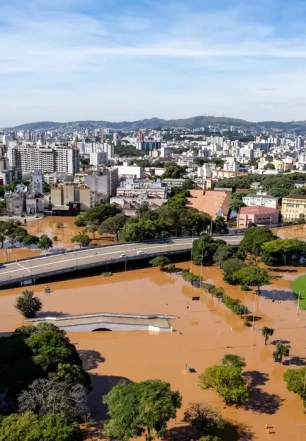Reconstruir infraestrutura atingida por chuvas no RS custará R$ 19 bi