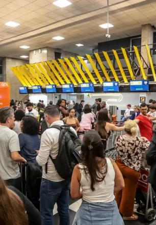 Ventania faz Congonhas cancelar 87 decolagens e 80 pousos