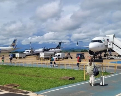 Aeroportos regionais devem movimentar 27 mil passageiros nos feriados da Páscoa e Tiradentes