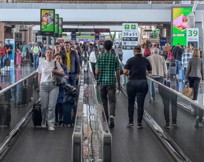 Aviação doméstica brasileira tem a maior movimentação em 26 anos