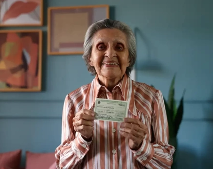 Campanha incentiva voto de quem tem mais de 70 anos