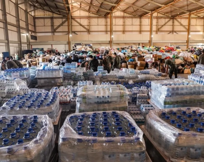 Correios selecionam voluntários para triagem de donativos