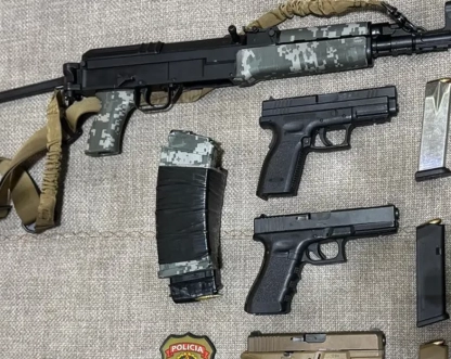 Flexibilização de armas em 2019 levou a desvio de pistolas para crime