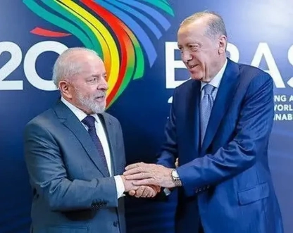 Lula e Erdogan combinam criação de conselho entre Brasil e Turquia