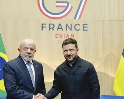Lula e Zelensky debatem saída diplomática para guerra Ucrânia x Rússia
