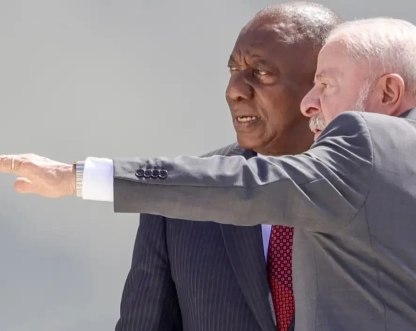 Lula recebe presidente da África do Sul para visita de Estado