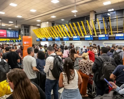 Ventania faz Congonhas cancelar 87 decolagens e 80 pousos